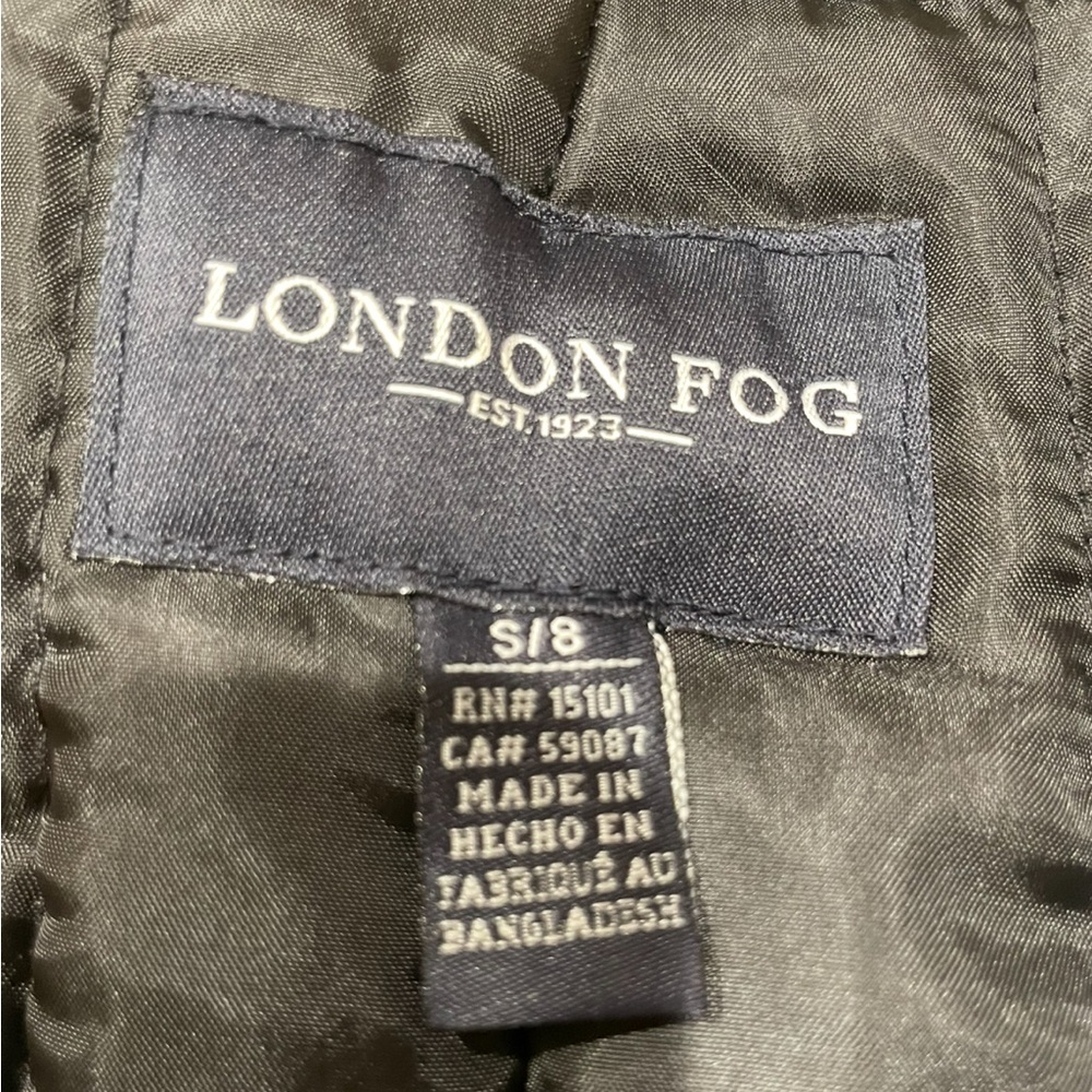 London Fog Gray and Black Jacket - Picture 14 of 14